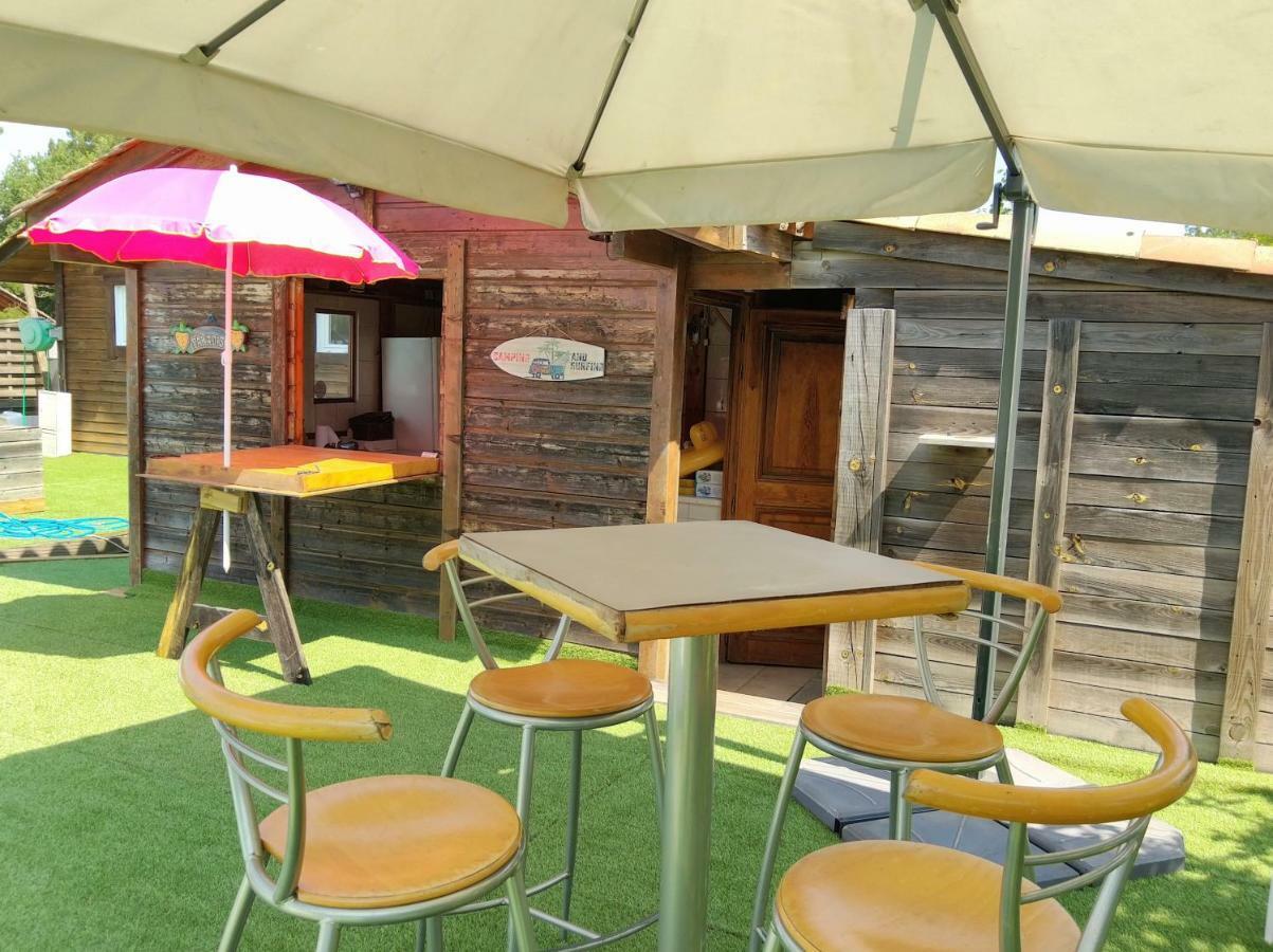Camping Familial Les Chalets D'Uza Экстерьер фото